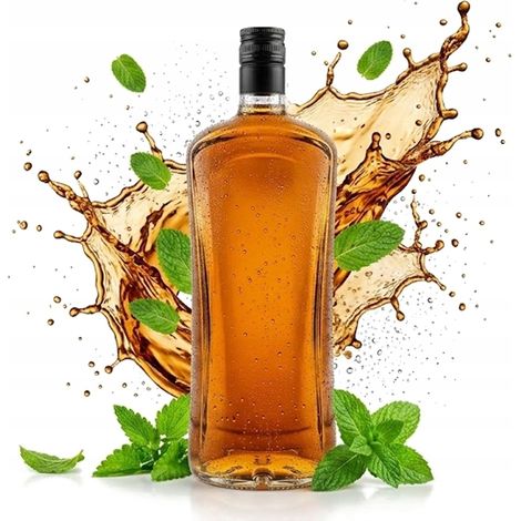 DIVA Glasflasche 1L für Moonshine Likör Wodka Hochzeitsgeschenk 1000ml (1/5)
