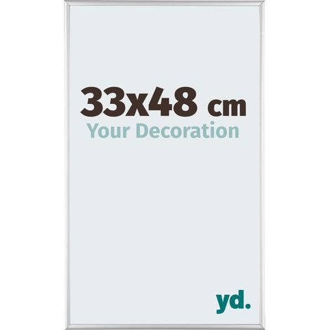 Cadre Puzzle 33x48 cm - Argent Brillant - Aluminium - Kent. (1/5)