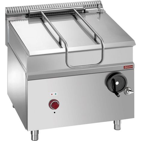 Sauteuse basculante électrique inox 80 litres/ meuble - Diamond (1/4)