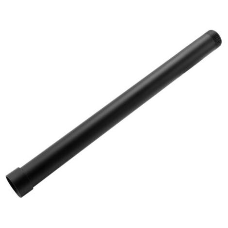INHHUB 30 cm Schwarzer Duschverlängerungsschlauch Duschmischer Länge Messing Duschschlauch