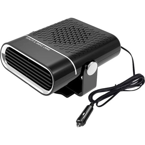 Chauffage Automobile Portable 120 W 12 V - Désembuage Déglace Déshumidification Pare-Brise - 1 Pièce (1/5)