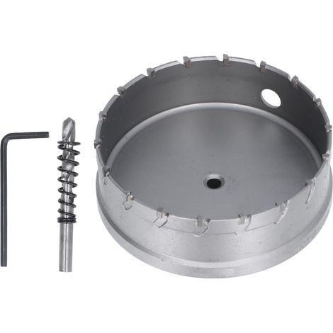 Foret cloche en carbure TCT pour métal et bois, 100 mm / 3,94 pouces (1/5)