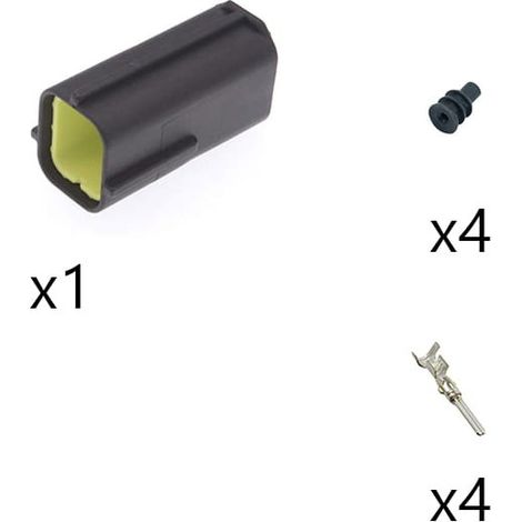 Kit Connettore Econoseal J-Mark II porta maschio 4 vie