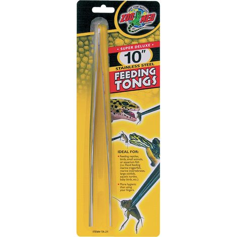 feeding tongs zoomed feeding tongs acier inoxydable 25 cm