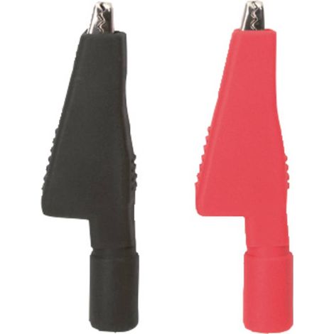 Testboy Krokoklemmensatz (schwarz / rot) Kit morsetti a coccodrillo Nero, Rosso 1 KIT