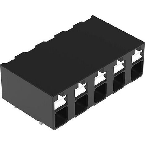WAGO 2086-3205/300-000 Printklemme 1.50 mm² Polzahl 5 Schwarz 1 St. (1/3)