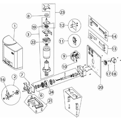 65933 BREMSSPULE 230V CROSS18