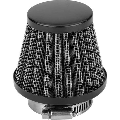 Universelles schwarzes Motorrad-Luftfilterset, Motorrad-Luftansaugfilter-Set, 38 mm, 39 mm, 40 mm (1/4)