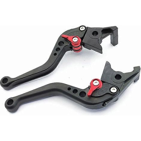 Convient pour les motos Honda XADV750, Fosha FORZA350 et NSS750 : levier de frein modifié (bleu 2). (1/5)