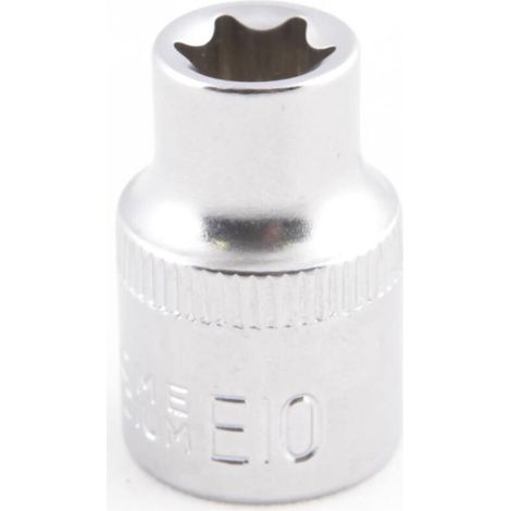 Douille torx E10 3/8" CrV - OS 0025 - CLAS Equipements (1/2)