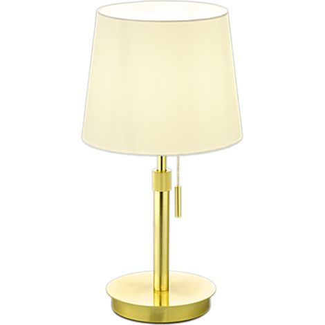 Applique murale a bras flexible laiton blanc abat jour lyon trio lighting (1/3)