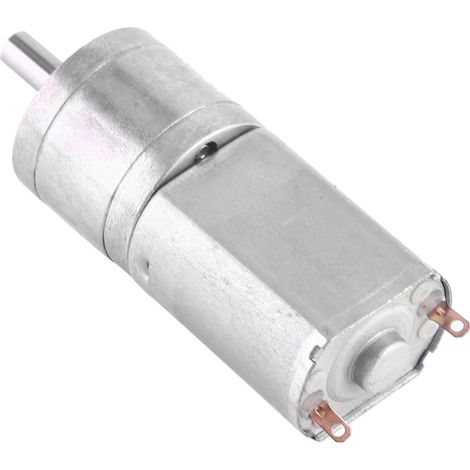 Moteur à engrenages à couple élevé 12 V CC, diamètre 20 mm (100 tr/min) (1/5)