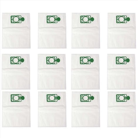 Lot de 12 sacs d'aspirateur compatibles avec Henry, Hetty, etc. - Remplacement pour NVM-1CH (1/5)