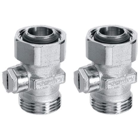 PACK 3 jeu de 2 vannes droites d'isolation radiateur BDR THERMEA FRANCE CHAPPEE C89090697