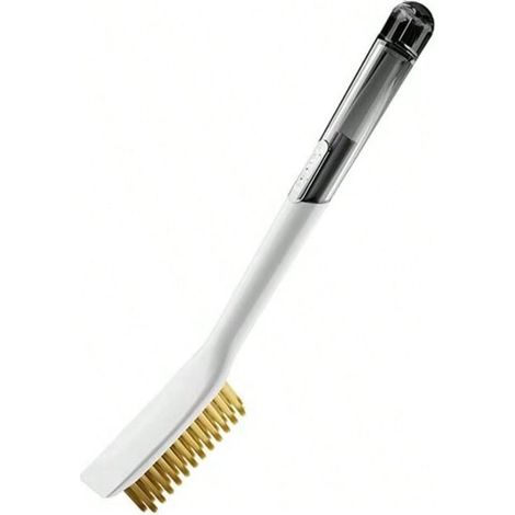 Brosse de nettoyage pour cuisinière à gaz, Pour plaque de cuisson hotte à huile, coin mort de la cuisine(fil d'acier) (1/3)