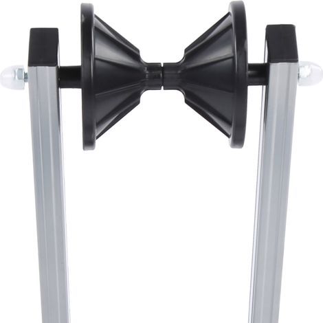 Portable Double Pole Bike Stand for Parking and Hiking (1/5)
