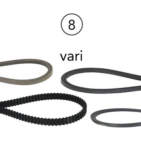 KIT CINGHIA GF 95597470000 111980042 12 X 900 mm GIANNI FERRARI -520477