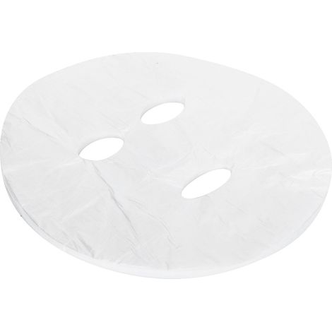 600 masques faciaux jetables en film plastique pour soins de la peau, à faire soi-même. (1/5)