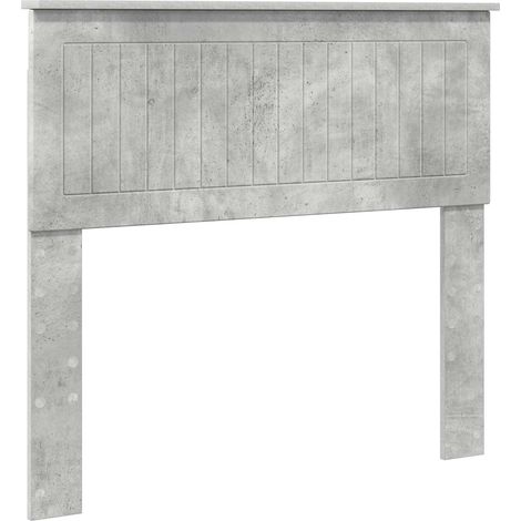 Maison Exclusive - Cabecero Gris Concreto Madera de ingeniería (1/5)