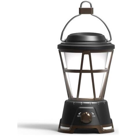 Rechargeable LED Outdoor Garden Lantern, Flickering Fire Effect, Waterproof Portable Hanging, 2 Modes (1/5)