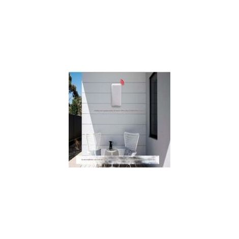 Thermomètre Intérieur et Extérieur, Thermomètre Connecté avec Capteur Extérieure sans Fil, Thermomètre Hygrometre Numérique avec Grand Ecran LCD, Commutateur ℃/℉, pour Bureau, Maison, Chambre