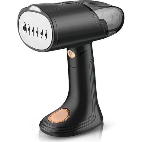 Vaporizador de ropa de viaje: vaporizador portátil verde，1500 W，mini vaporizador portátil，vaporizador de camisas，limpiador a vapor de viaje，negro (1/5)