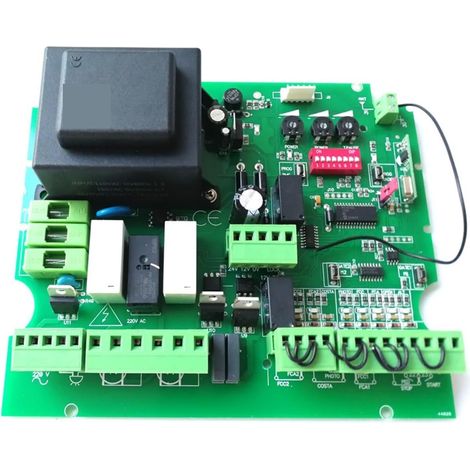 Kit d'ouvre-portes automatiques Contrôleur de carte électronique de carte de Circuit imprimé d'opérateur de moteur d'ouvre-porte automatique d'oscillation de 220VAC for l'ouvre-porte automatique doubl (1/5)