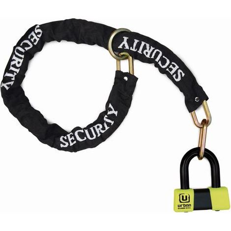 Antivol Pack U75-I SRA ø18 + chaîne lasso ø10 x 1200 mm
