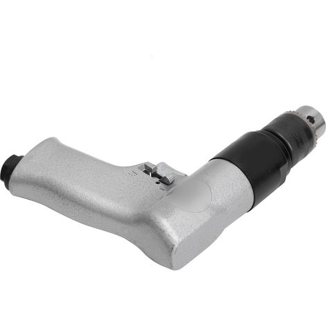 Perceuse pneumatique à angle droit 3/8 pouces argentée, outil de perçage puissant, raccord G1/4, modèle OW Z02 (1/5)