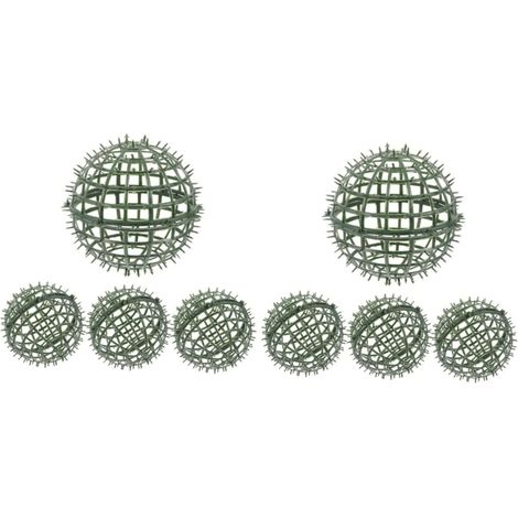 8pièces Cadre Support Boule Topiaire pour Décoration De Mariage Accessoires De Fleurs Artificielles Et Boules De Gazon (1/5)