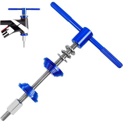 Outil de Presse de Roulement de Vélo BB Support de Pédalier pour VTT et Vélos de Route Casque de Vélo Support de Pédalier Outil d'Installation de Casque de Velo Outils de Casques de Vélos (1/5)
