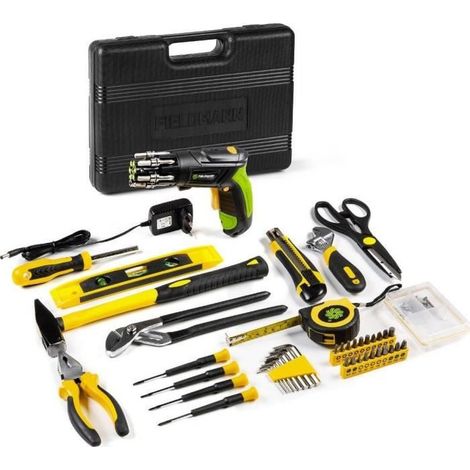 Set di attrezzi con avvitatore senza fili - Fieldmann - FDG 5018-108AR (1/5)