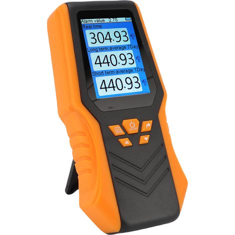 Détecteur de Radon portable, précision en temps réel, Kit de Test moyen à long et court terme avec écran LCD pour l'école à domicile (1/5)