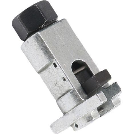 Outil de Retrait D'amortisseur Hydraulique, Outil de Retrait Rotule Voiture Universel, Séparateur de Suspension Bras Oscillant, 17 mm Extracteur Mécanique Hexagonal pour Châssis de Voiture, Argent