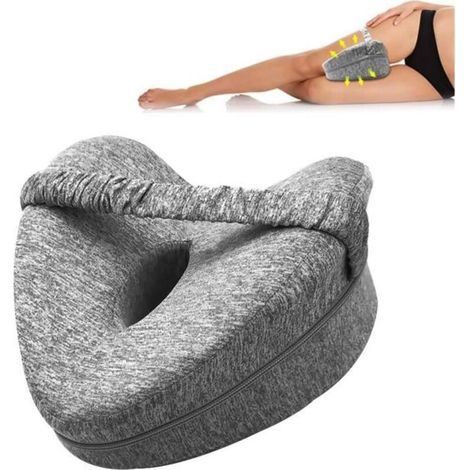 Oreiller Jambes Orthopédique - Coussin Genoux Nuit - Coussin Ergonomique Genoux - Coussin pour Genoux Dormir (1/4)