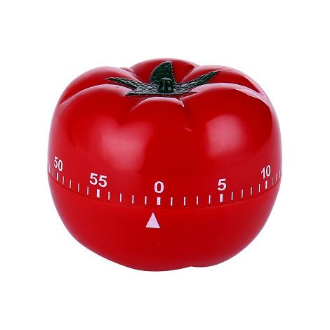 Ahlsen Temporizador de cocina mecánico multifuncional con cuenta atrás para tomates (1/4)