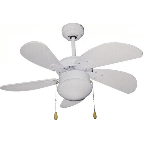 ZEPHIR VENTILATORE DA SOFFITTO 76 CM 5 PALE CON LUCE BIANCO (1/3)