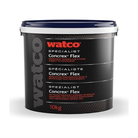 Watco Concrex Epozidharzmoertel Flex, zweikomponentiges Epoxidharz, Flexibler Moertel, 10kg