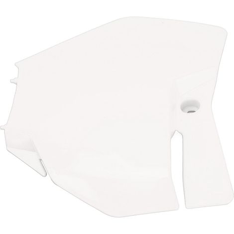 Plaque avant moto ABS Plastique Couvre Numéro pour EXC 150 250 300 TPI 2020-2022 Blanc (1/5)