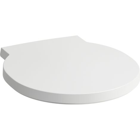 Asiento inodoro VAL con tapa, extraíble, con mecanismo de cierre suave blanco LAUFEN (1/7)
