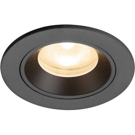 Spot encastré NUMINOS® XS intérieur 2700 K 55° IP20 rond noir - SLV - 1009277