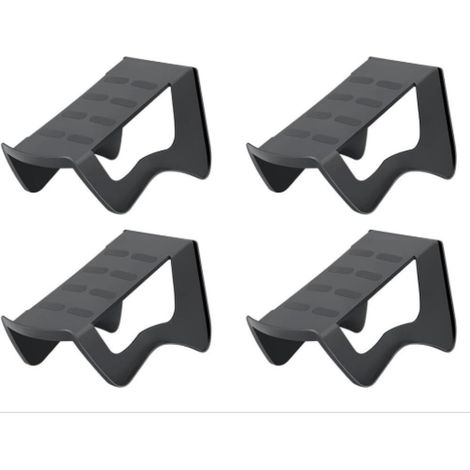 Lot de 4 Support Chaussures Gain de Place, Porte-Chaussures Durable en PP, Organisateur Chaussures Antidérapant, Support Chaussures pour Stockage et Affichage Les Talons Hauts, Sport, Tongs (1/5)