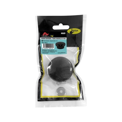 Pomo Batería Tapa Cristal 5.7cm Ergonómico Resistente Altas Temperaturas (1/5)