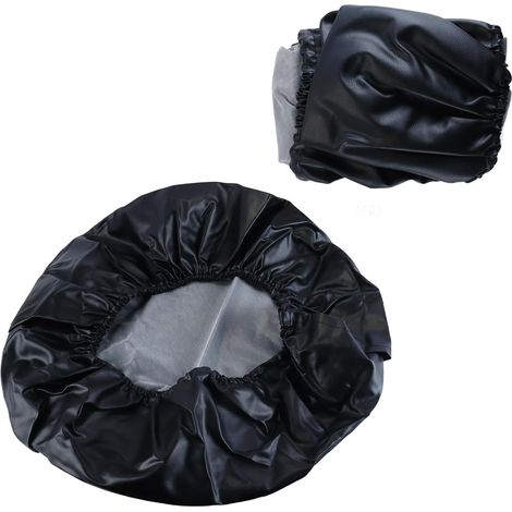 Housse de roue de secours universelle 13 pouces – Cuir PVC, compatible avec voiture/remorque/caravane (1/5)