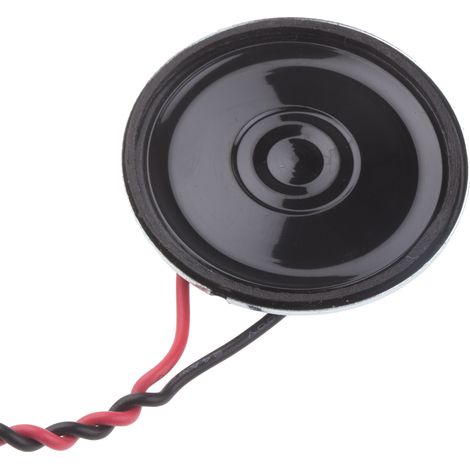 Rs Pro – Haut-parleur miniature 36mm 8Ω 1W – Impédance 8Ω – Niveau sonore 85dB – Longueur de câble 150mm – Pour espaces confinés (1/3)