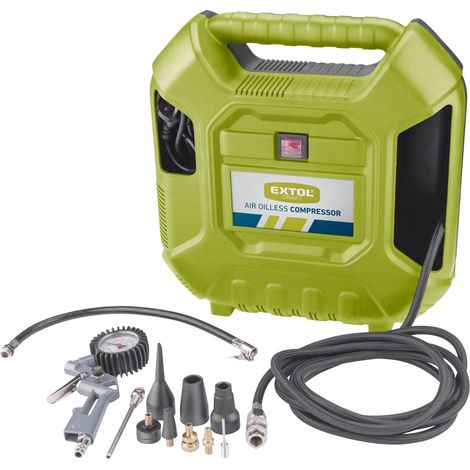 Compressore oil-free EXTOL CRAFT, 1100W 418102 (1/5)