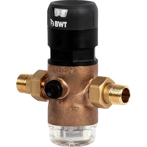 Riduttore Di Pressione Con Filtro 160 Micron - Riduttore Di Pressione Acqua Bwt D1 1".