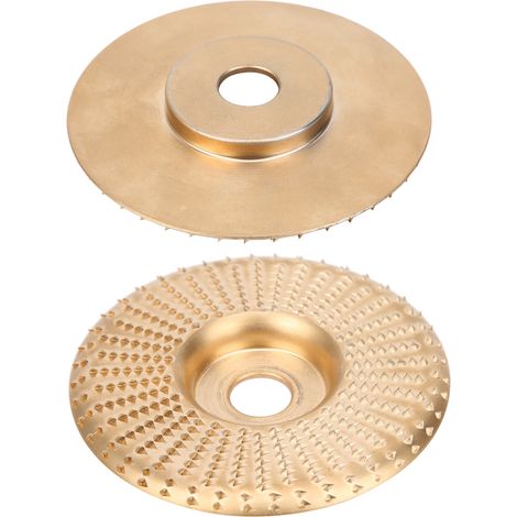 Disque de meulage plat à bord droit pour meuleuse d'angle 100mm (2 pièces) - Découpe, ponçage, sculpture (1/5)