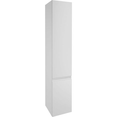 kielle Oudee - Mobiletto pensile alto, 157x30x32 cm, bianco lucido 50202010 (1/5)