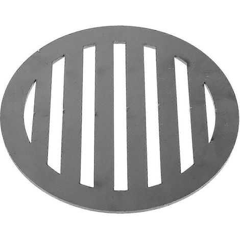Grille à charbon ronde en fonte grise pour barbecue, grille de rechange pour la cuisson en extérieur, 15,5 cm (6,09 pouces) (1/5)
